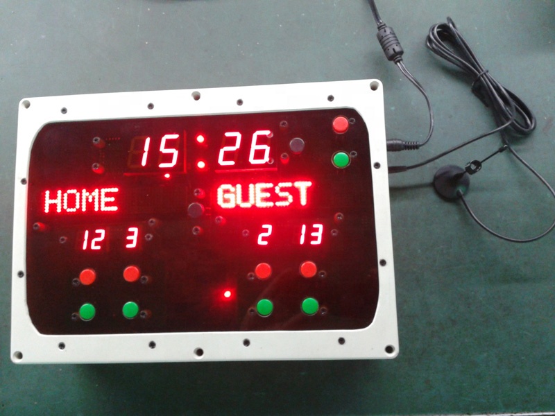 Table Tennis Scoring - Удаленная беспроводная электронная цифровая футбольная волейбольная