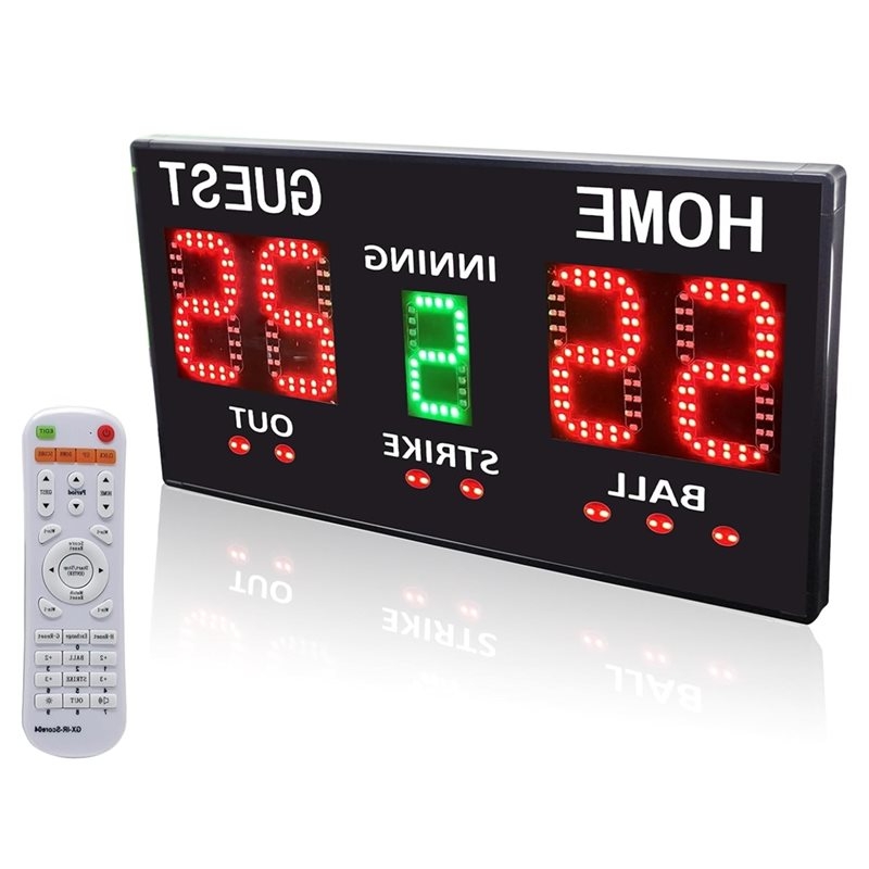 Table Tennis Scoring - Электронное табло для бейсбола T22C для