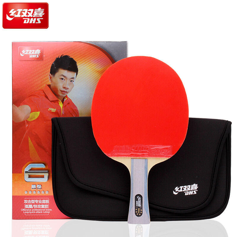 Table Tennis History - Теннисная ракетка DHS 6-Star Hurricane 8