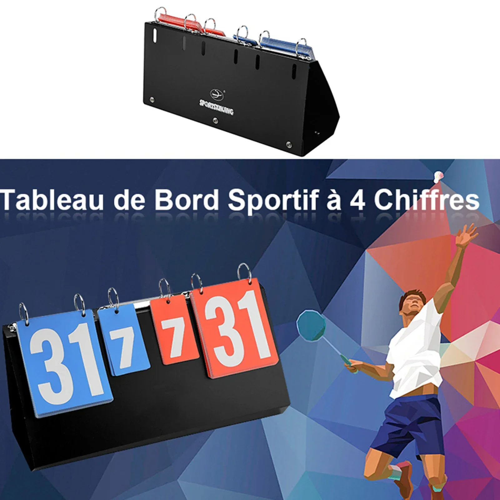 4-значное табло для спортивных – обзор и цена Table Tennis Scoring