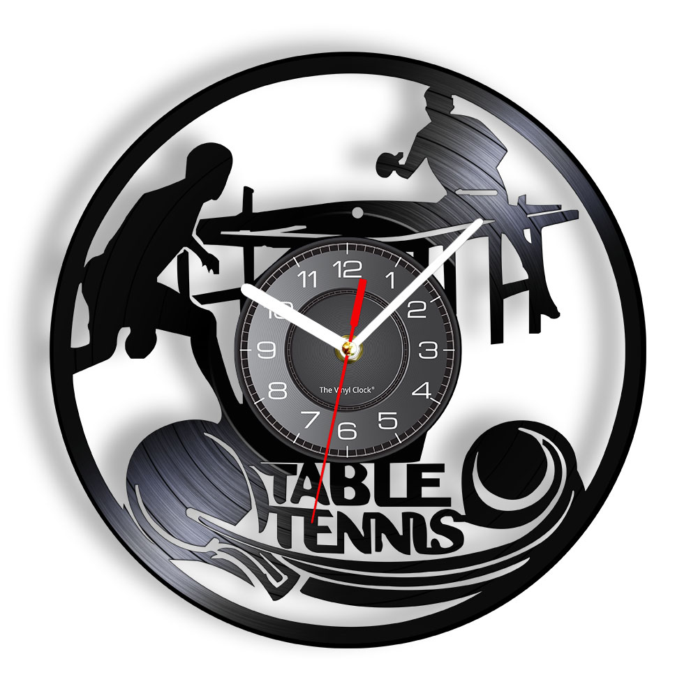 Настенные часы для настольного – обзор и цена Table Tennis History