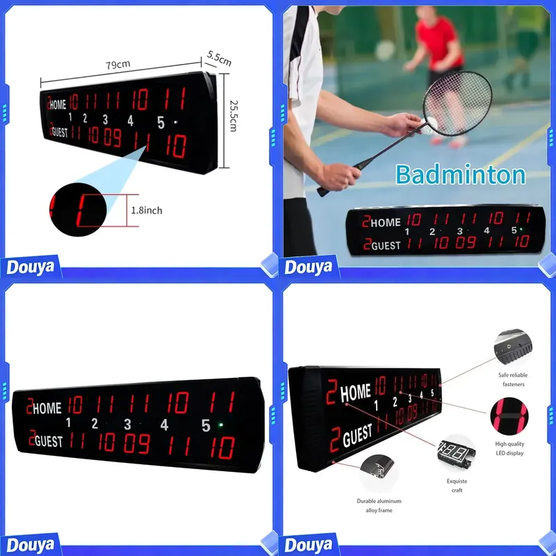 Электронное цифровое табло YIZ – обзор и цена Table Tennis Scoring